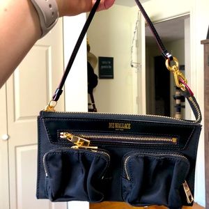 MZ Wallace, Abbey Wristlet/Clutch, Black